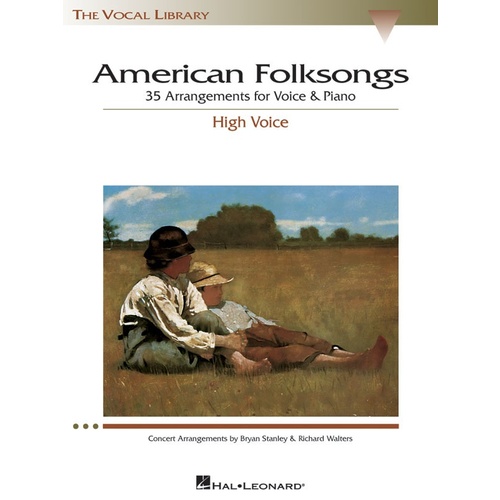 American Folksongs PV High Voice (Softcover Book)