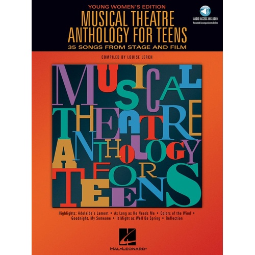 Musical Theatre Anth Teens Womens Book/Online Audio (Softcover Book/Online Audio