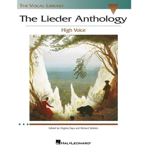 Lieder Anthology High Voice - 65 Songs by Major Composers of German Art Song, 288 Pages, Sewn Binding, The Vocal Library Series