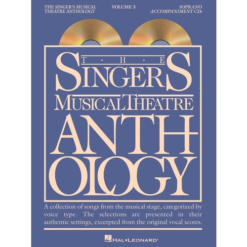 Singers Musical Theatre Anth V3 Sop CDs (CD Only)