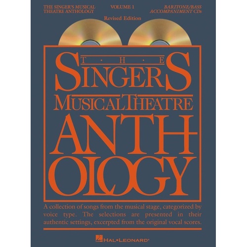 Singer's Musical Theatre Anthology Volume 1 Baritone/Bass 2 CD Set
