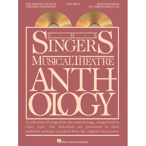 Singers Musical Theatre Anth V3 Bar Bass CDs (CD Only)