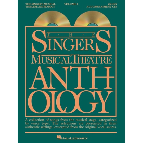 Singers Musical Theatre Anth V1 Duets 2 CDs (CD Only)