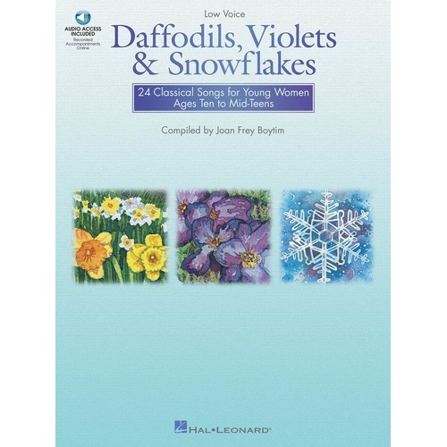 Daffodils Violets & Snowflakes - Low Voice BK/OLA