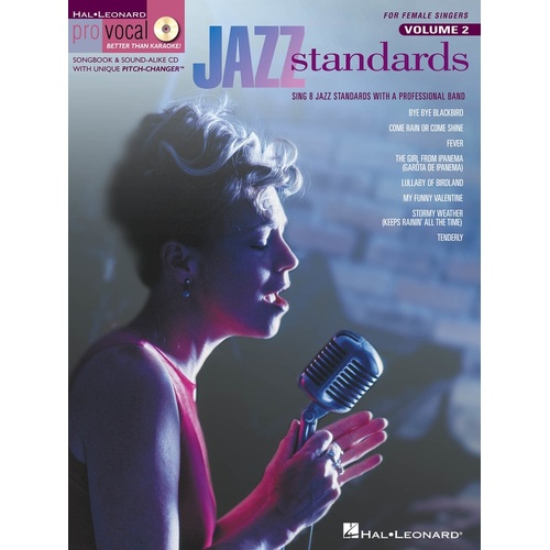 Jazz Standards Pro Vocal Womens Ed V2 Book/CD (Softcover Book/CD)