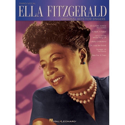 Ella Fitzgerald PVG Original Keys For Singers (Softcover Book)
