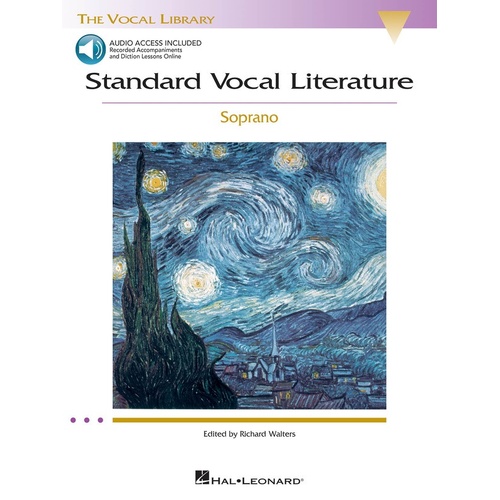 Standard Vocal Literature Book/Online Audio Soprano (Softcover Book/Online Audio