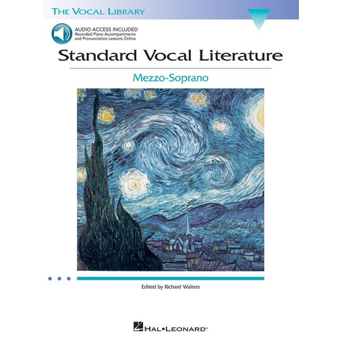 Standard Vocal Literature Book/Online Audio Mezz Soprano (Softcover Book/Online 