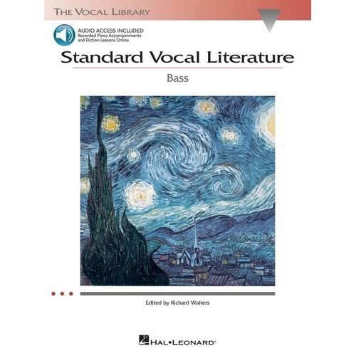 Standard Vocal Literature Bass Book/Audio Pack