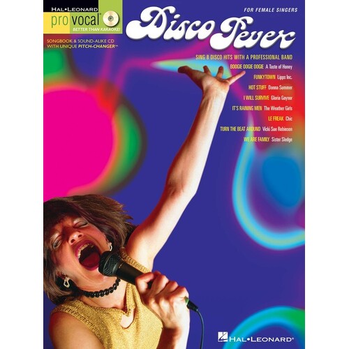 Disco Fever Pro Vocal Womens Ed V6 Book/CD (Softcover Book/CD)
