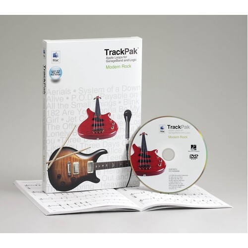 Modern Rock Trackpak Apple Loops Garageband (DVD-ROM Only)