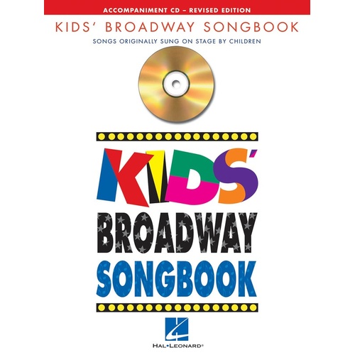 Kids Broadway Songbook CD Only (CD Only)