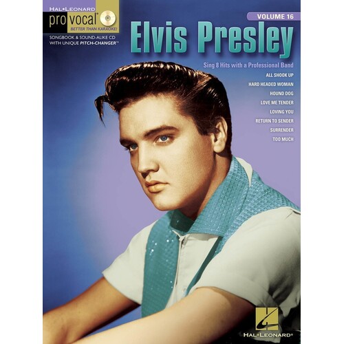 Elvis Presley Pro Vocal Men V16 Book/CD (Softcover Book/CD)