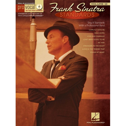 Frank Sinatra Standards Pro Vocal Men V20 Book/CD (Softcover Book/CD)