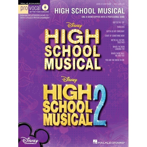 High School Musical Pro Vocal Women's V28 BK/CD