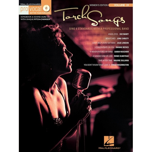 Torch Songs Pro Vocal Womens Ed V29 Book/CD (Softcover Book/CD)