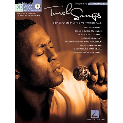 Torch Songs Pro Vocal Mens Ed V29 Book/CD (Softcover Book/CD)