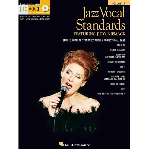 Jazz Vocal Standards Pro Vocal Womens V18 Book/CD (Softcover Book/CD)