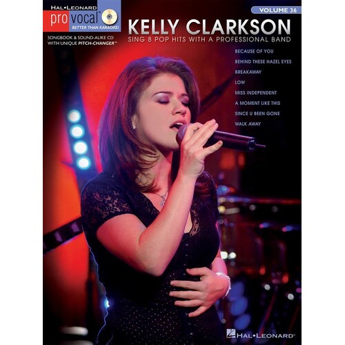 Kelly Clarkson Pro Vocal Womens V15 Book/CD (Softcover Book/CD)