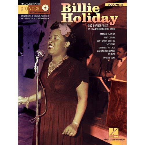 Billie Holiday Pro Vocal Womens Ed V33 Book/CD (Softcover Book/CD)