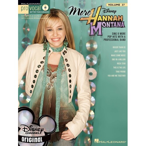More Hannah Montana Pro Vocal Womens V37 Book/CD (Softcover Book/CD)