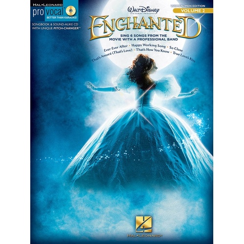 Enchanted Pro Vocal Men and Women V2 Book/CD (Softcover Book/CD)