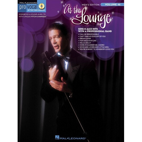 At The Lounge Pro Vocal Men V46 Book/CD (Softcover Book/CD)