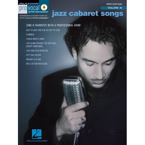 Jazz Cabaret Songs Men Pro Vocal V48 Book/CD (Softcover Book/CD)