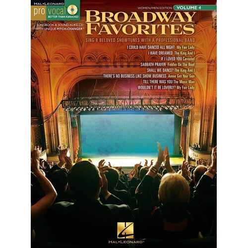 Broadway Favorites Pro Vocal V4 Men and Women (Softcover Book/CD)