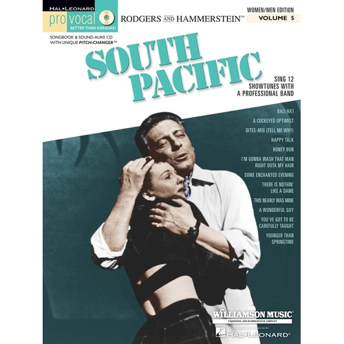 South Pacific Pro Vocal Men and Wom V5 Book/CD (Softcover Book/CD)