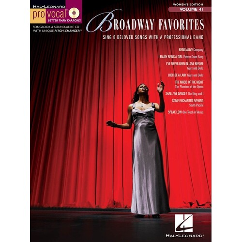 Broadway Favorites Pro Vocal Womens V41 Book/CD (Softcover Book/CD)