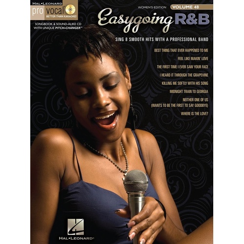 Easygoing R&B Pro Vocal Womens V48 Book/CD (Softcover Book/CD)