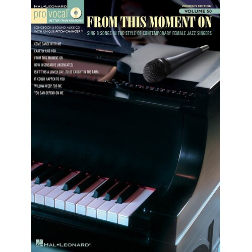 From This Moment On Pro Vocal Women V50 Book/CD (Softcover Book/CD)
