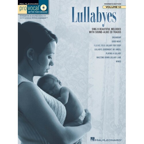 Lullabyes Pro Vocal Womens V53 Book/CD (Softcover Book/CD)