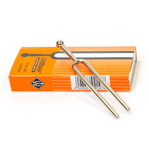 Wittner Tuning Fork - Key of C, Nickel-Plated, Made in Germany