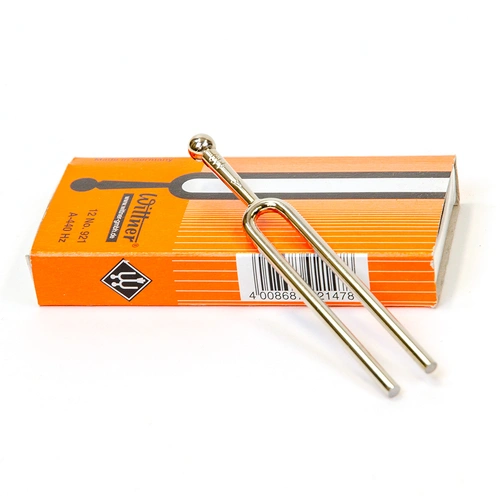 Wittner Tuning Fork - Key of C, Clarissima, Nickel-Plated, Made in Germany