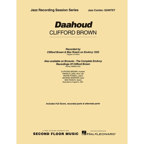 Dahoud Quintet Sfmjc Jazz Gr 4-5 (Music Score/Parts)