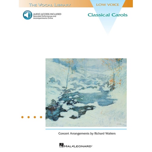 Classical Carols Low Voice Book/CD (Softcover Book/CD)