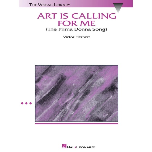 Art Is Calling For Me (Single Music Sheet) (Sheet Music)