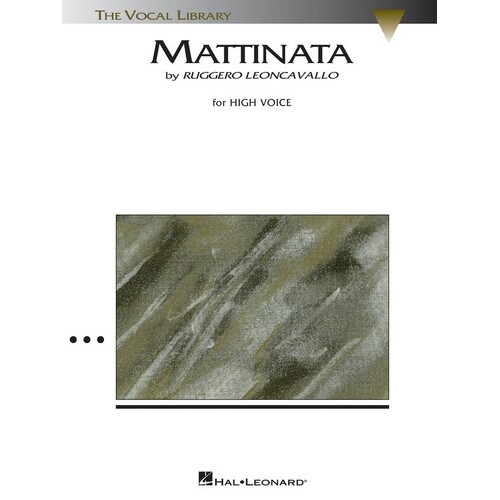 Mattinata High Voice (Sheet Music)