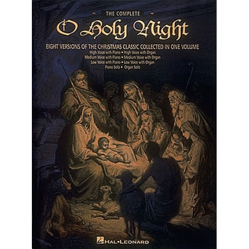 Complete O Holy Night Vocal/Accomp (Softcover Book)