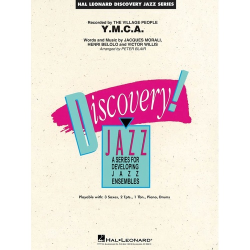Discovery Jazz Ensemble - YMCA 1.5 (Music Score/Parts/CD)