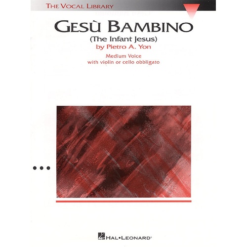 Gesu Bambino Medium Voice (Softcover Book)