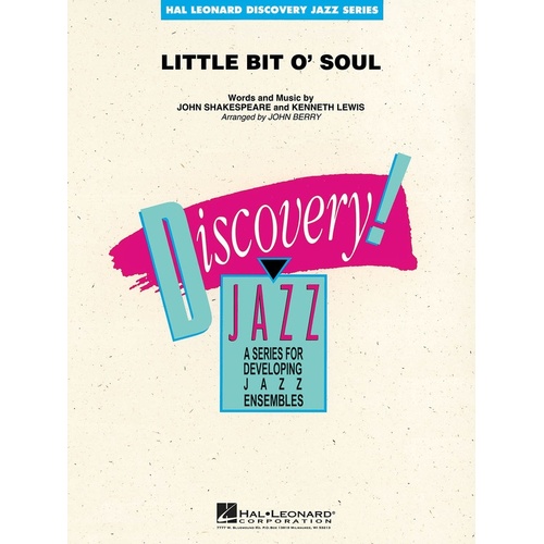 Discovery Jazz Ensemble - Little Bit O Soul 1.5 (Music Score/Parts/CD)