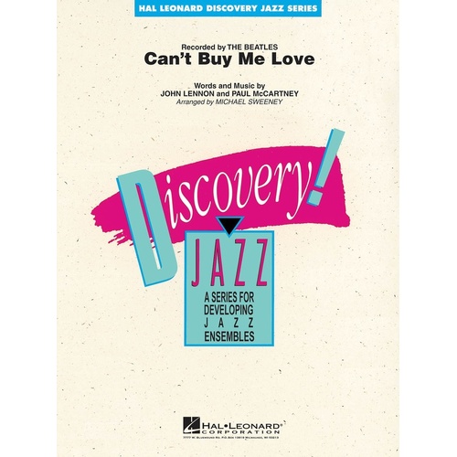 Discovery Jazz Ensemble - Cant Buy Me Love 1.5 (Music Score/Parts/CD)