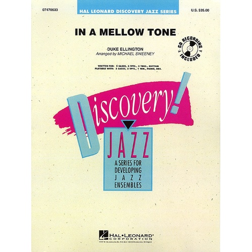 Discovery Jazz Ensemble - In A Mellow Tone 1.5 (Music Score/Parts/CD)