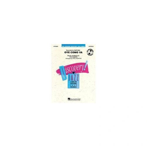 Oye Como Va Jazz Ensemble Grade 1.5 Arrangement by Hal Leonard
