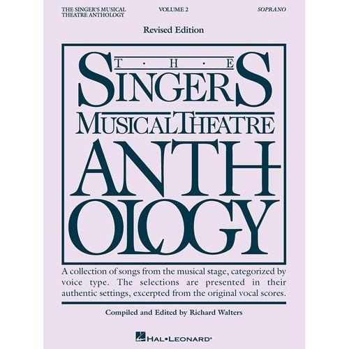 Singers Musical Theatre Anth V2 Soprano (Softcover Book)