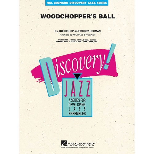 Discovery Jazz Ensemble - Woodchoppers Ball 1.5 (Music Score/Parts/CD)