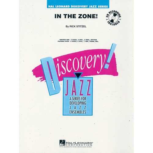 Discovery Jazz Ensemble - In The Zone!  1-2 (Music Score/Parts)